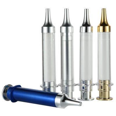 ขวดเครื่องสำอางแบบสุญญากาศ PETG พร้อมปลอก PP ขนาด 5ml 10ml 20ml